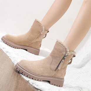 size Boots Woman Shoes Women lady plus Boot for Winter snow
