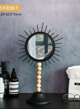 Table Decorative Vanity Mirrors Nordic Fashion Iron Geometr