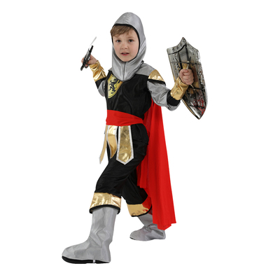 Halloween Costume Cosplay Kids Party Royal Warrior Knight Wi
