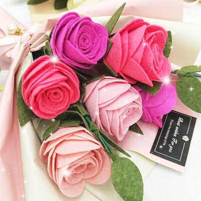 Kindergarten teachers day gifts flower new diy manual of