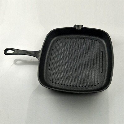 Nonstick Grill Pan, Griddle Pour Spouts Durable Skillet