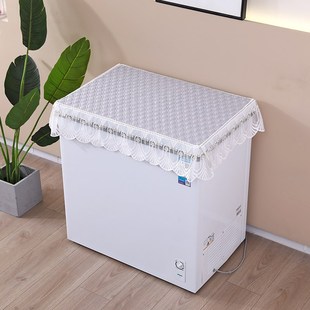 冷柜防尘盖布翻盖冰柜防尘罩小型冰柜防尘盖巾冰柜台面保护垫加厚