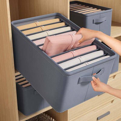 Stronger Storage Boxes For Wardrobe Clothes Organizer Pants