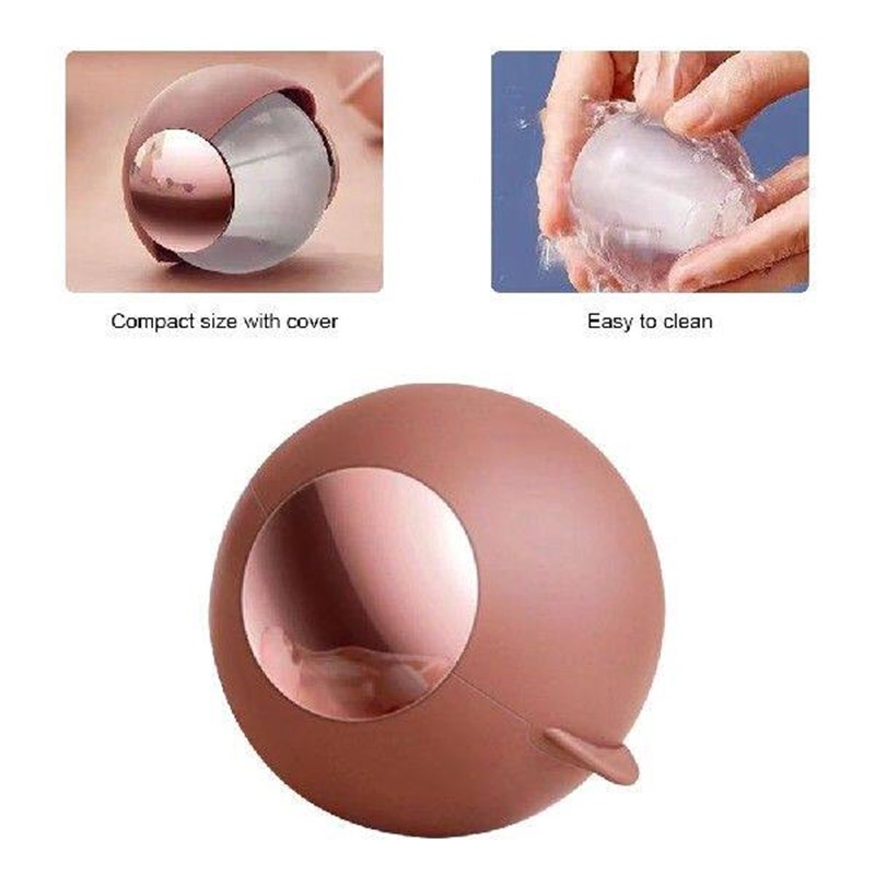 Washable Lint Roller Ball Reusable Viscous Hair Remover - 实物图