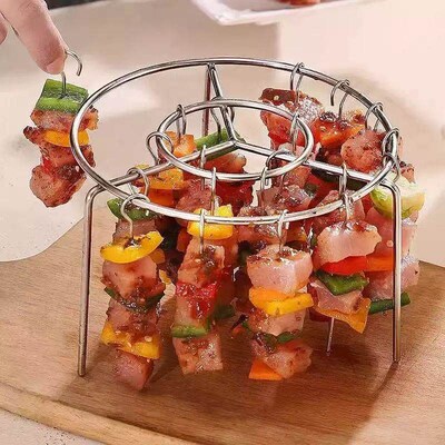 Thickened Stainless Steel Steaming Rack, Three-Legged Pot St