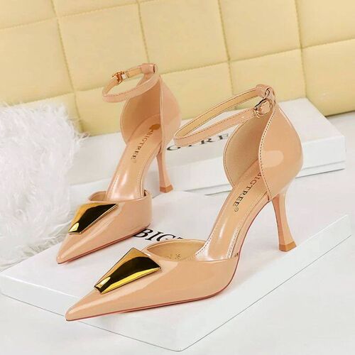 Luxurious Elegant Pointed-Toe High Heel Sandals Women
