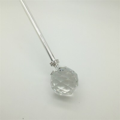 crystal ball Scepter magic fairy stick walking stick wedding