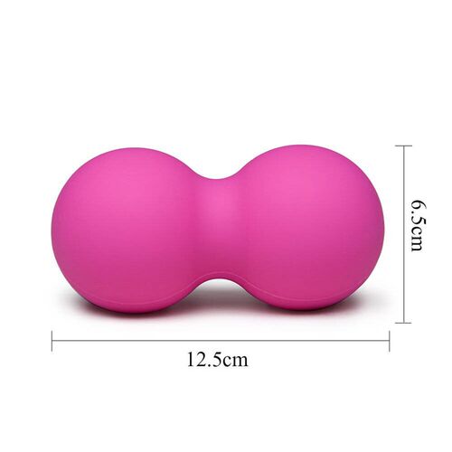 Peanut Massage Ball Exercise Lacrosse Balls TPE Double Muscl