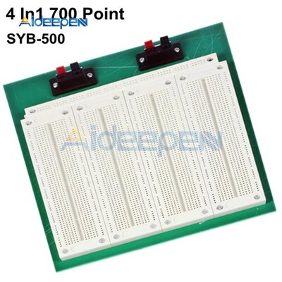 SYB-500 4 In 1 Breadboard 700 Position Point Tiepoint  PCB S
