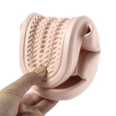 2023 Women Soft Sole Cloud Slippers Thick Platform Indoor