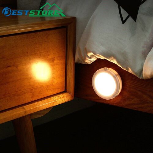 6LED PIR Body Motion Sensor Activated Wall Light Night Light
