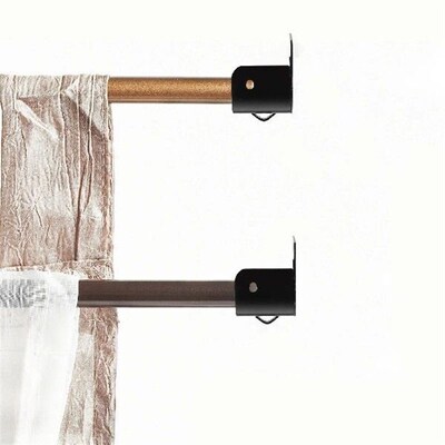 4 Pcs Flange Code Closet Rod Supports Socket Shape Shelf