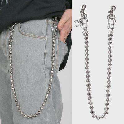 ~Versatile trouser chain ins waist chain hip hop bead chain