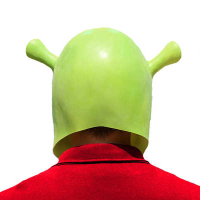 Halloween Latex Shrek Mask Makeup Ball Film and Television