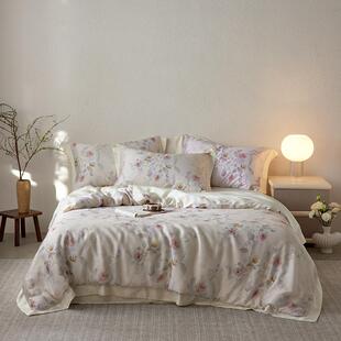 (总)简纯主义 2025新款玉琼枝兰天丝四件套