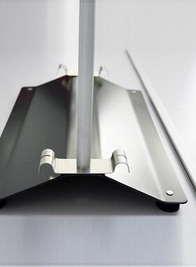 厂供应广告展览器材面展架YQ-DSZJ-海工报支双架示立牌展架及喷画