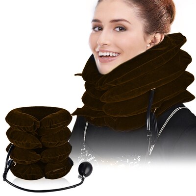 Neck Stretcher Air Inflatable Cervical Traction  Apparatus D