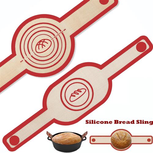 Silicone Bread Sling Sourdough Kit dutch oven Mat Liner