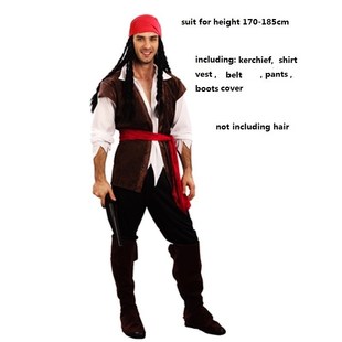 captain jack sparrow costume adult men women pirate pirates