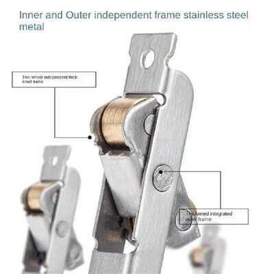 2Pcs New Sliding Door Fittings Door Sliding Roller