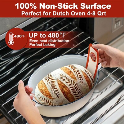 Silicone Bread Sling Sourdough Kit dutch oven Mat Liner