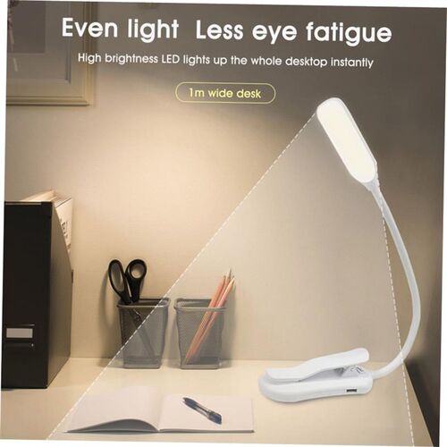 Rechargeable Book Light Mini 7 LED Reading Light 3-Level 1