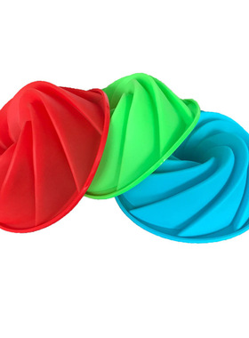 Spiral shape silicone Cake Mold Bread Cyclone baking Mould