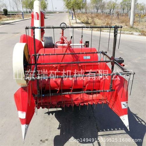 小型水稻小麦收获机联合收割机履带式水稻收割机械