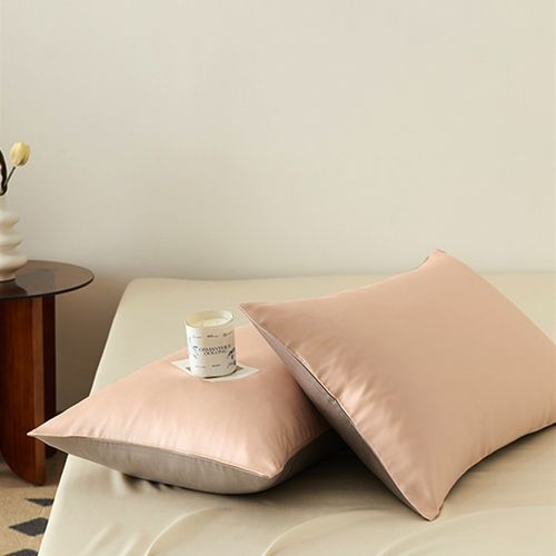 0S天丝枕8cmx7cm单个一对拍2奥地利兰精天丝素色拼夏季凉