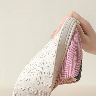 Slippers For Autumn Winter Thick Sole Mens Cotton Slippers