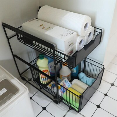 Home kitchen rack Organizer Storage Shelf for spice bottle