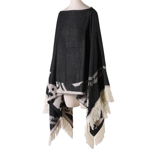 Fashionable European and American Shawl Northwestern Outfit
