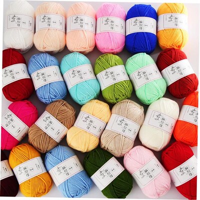 50 Grams/Ball Crochet Cotton yarn For knitting Bargain Cott1