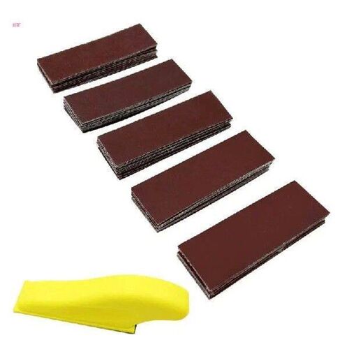 160Pcs Micro Sander Hook Backing Hand Sanding B Grit
