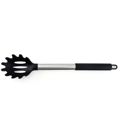 Silicone Tableware Stainless steel handle with antiscald sil