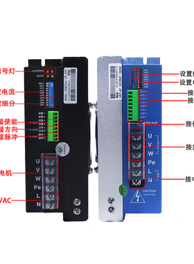 110三相步进电机装110BYG3D 长221mm 力距20N.m驱动器3ND2283