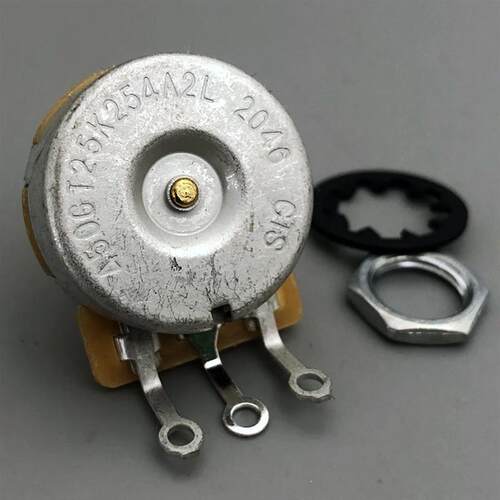 CTS Genuine A500K A250K B250K Guitar Potentiometer Pot Low T