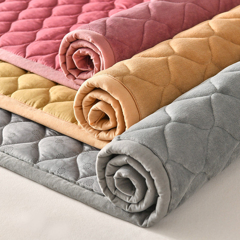 冬季床垫垫褥加厚保暖法兰绒软垫珊瑚绒宿舍单人铺床毛毯子,床上用品,床垫/床褥/床护垫/榻榻米床垫,淘宝优惠券,粉丝福利购,淘宝优惠卷