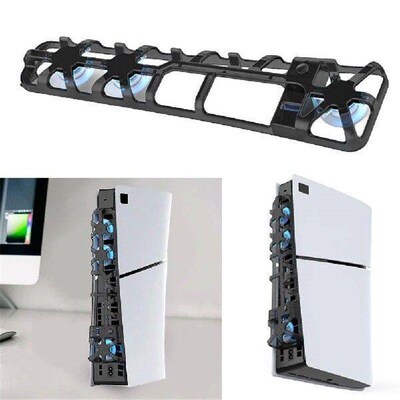 Cooler Fan with LED Light and 3 Fans Efficient Cooling