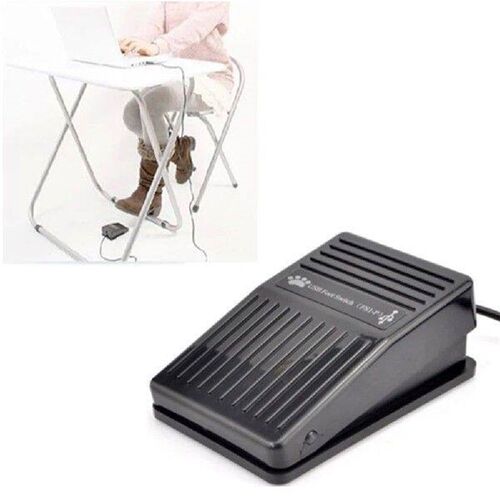 USB Foot Pedal Control Switch PC Game Pad with 2M Cable