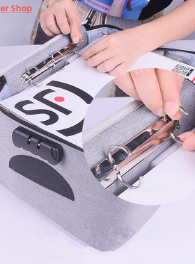 File Folder for Document Organizer Bag Binder A3 A4 A5 A6 Ho