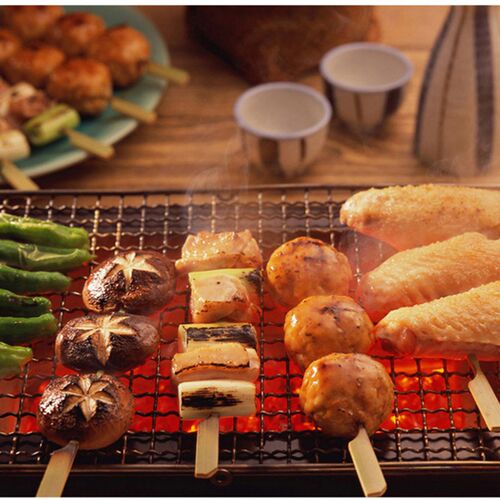 D2 BBQ Non-Stick Grilling Basket Grill Mesh Mat Meat Vegetab