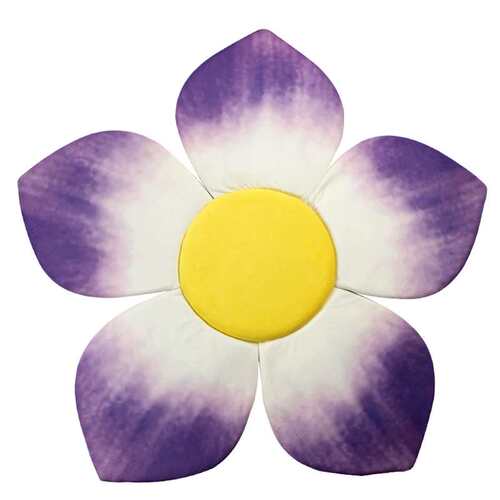 Baby Sun Petal Bath Mat Baby Flower Bath Rack Newborn Bathtu