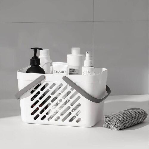 Portable Shower Caddy Basket Plastic Organizer Storage Tote