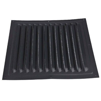Metal Louver Vent Cover Exterior Wall Grille Cover Long