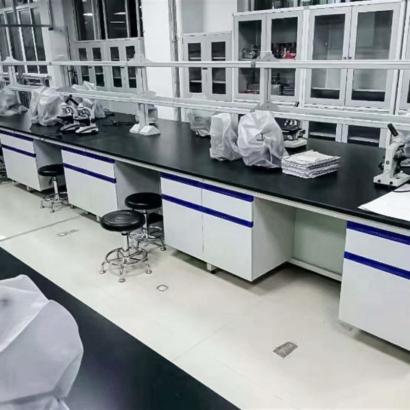 实验室工作台全钢实验台化验室操作台PP边台钢木中央台通风橱边柜,商业/办公家具,实验台,淘宝优惠券,粉丝福利购,淘宝优惠卷
