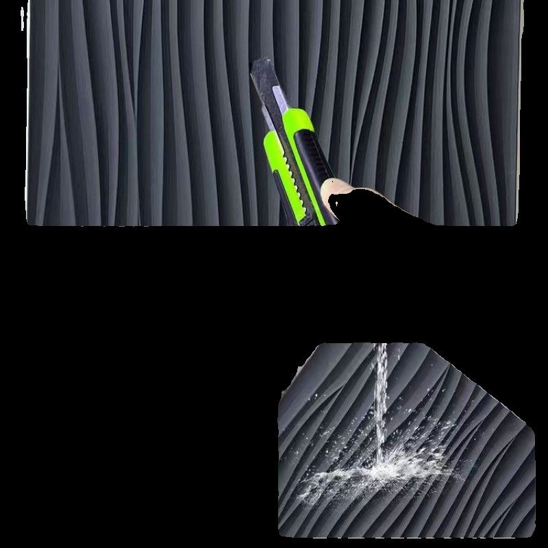 3D几何板pu波纹板立体艺术砖文化石pu石皮背景墙轻质材料波浪板材,家装主材,仿古砖（包括文化石）,淘宝优惠券,粉丝福利购,淘宝优惠卷