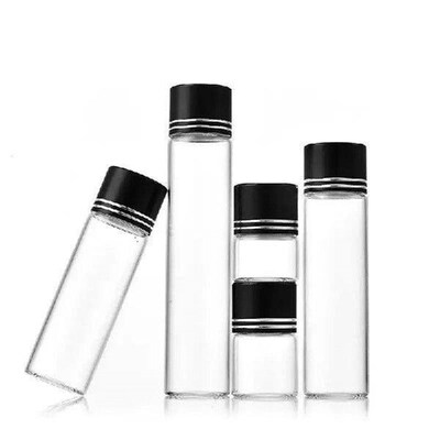 20X 22*80mm 20ml DIY Glass Jars Containers Oil Liquid Glass