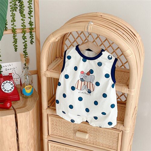 Babys Hundred-day Climbing Clothes For Boys And Babies -dot