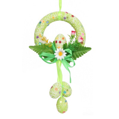 Easter Eggs Garland Multi Color Foam Egg For Home Party Deco